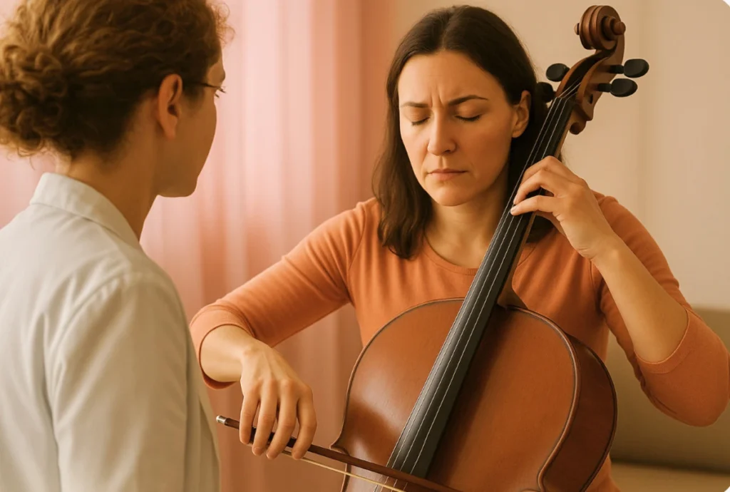 fisioterapeuta para músicos de cuerda frotada madrid