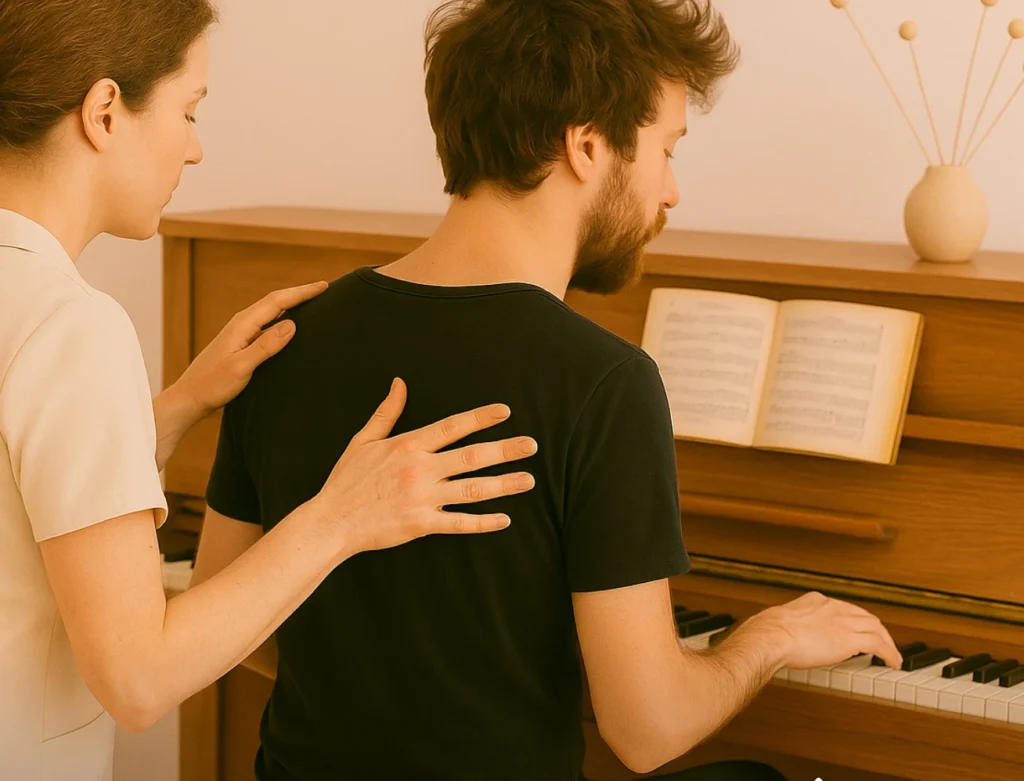 fisioterapeuta pianistas