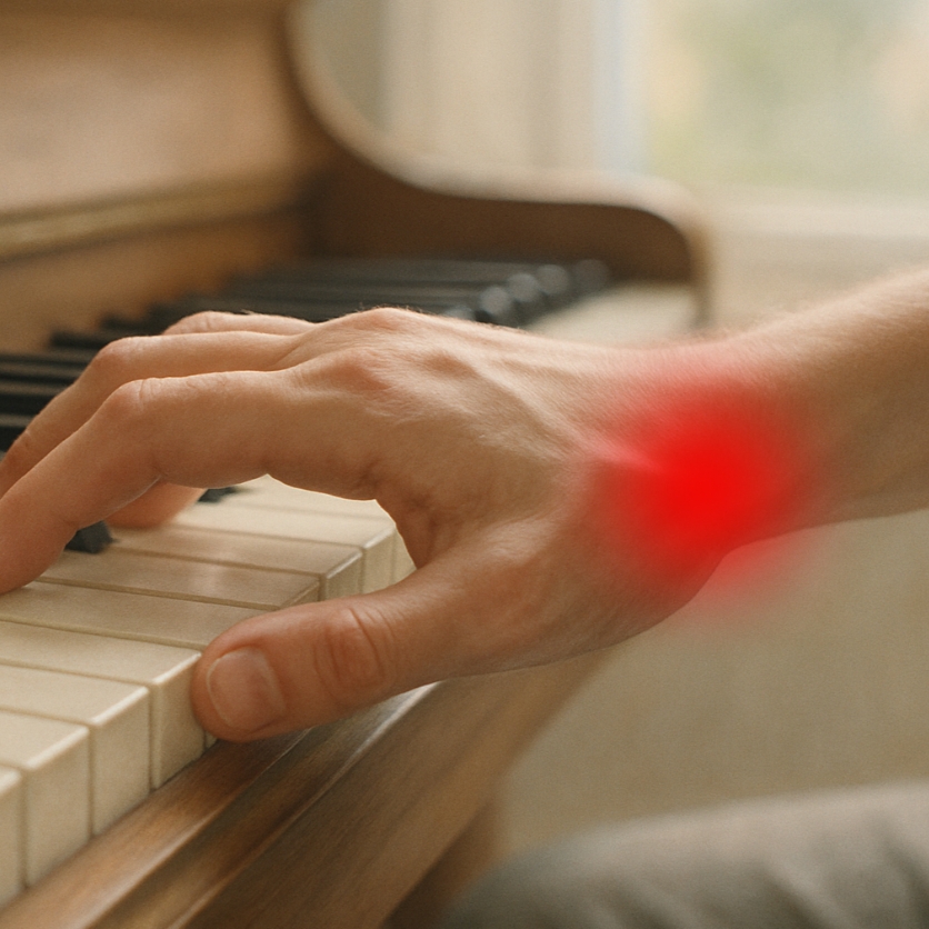 Tocar Sin Dolor: Cómo Cuidar tu Muñeca si Eres Músico Pianista  y Sufres Tendinitis de Quervain